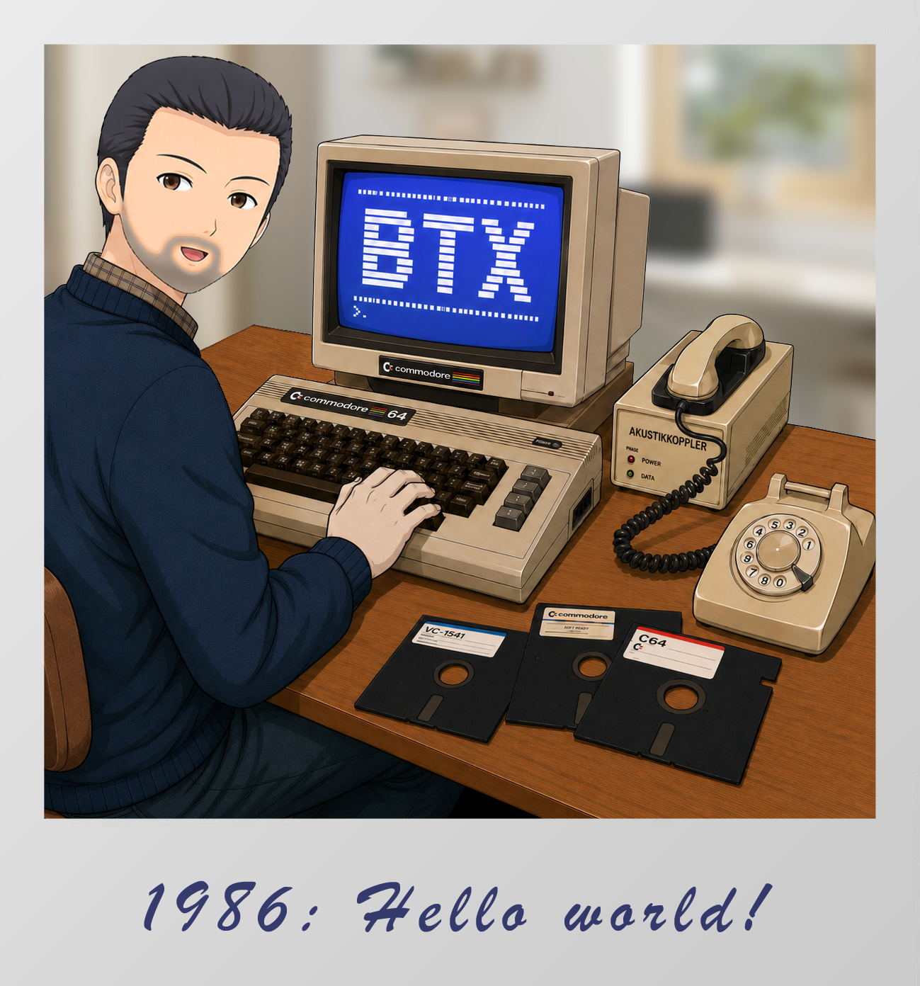 Wie es begann: Commodore 64 und BTX